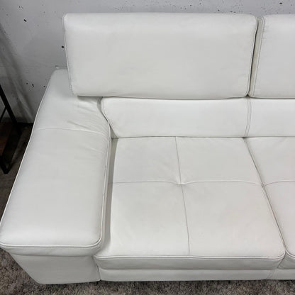 Scan design real leather sectional