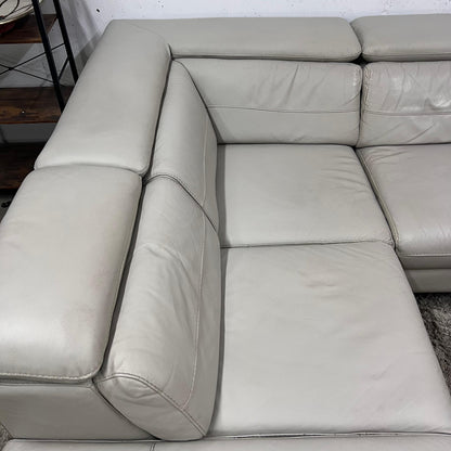 Scan design power reclining sectional.