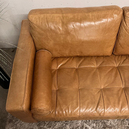 Structube kinsey leather sectional