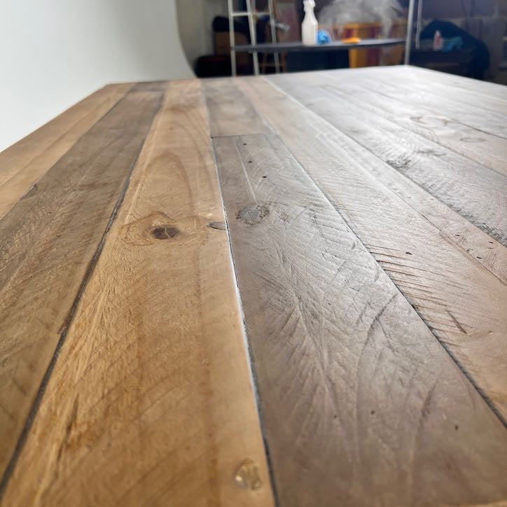 New LH Dinning table. Real Wood Table.