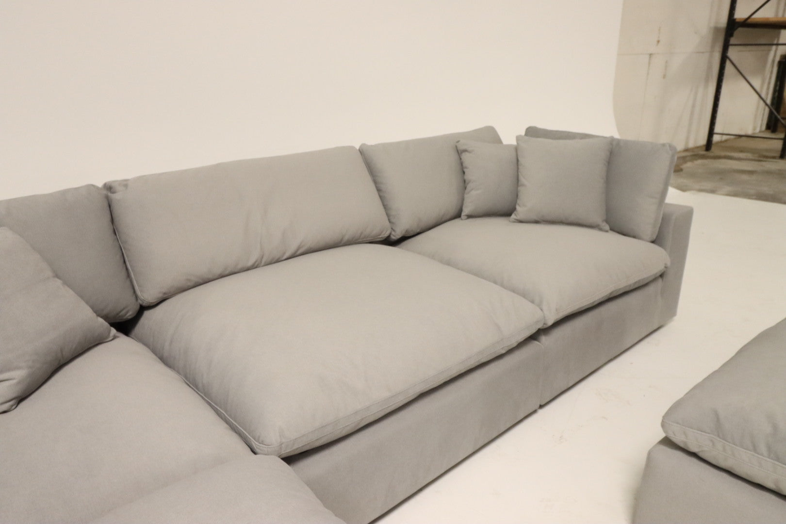 Bnib 5 piece Cloud sectional. Modular down filled sofa couch