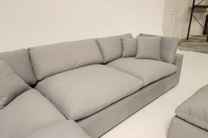 Bnib 5 piece Cloud sectional. Modular down filled sofa couch