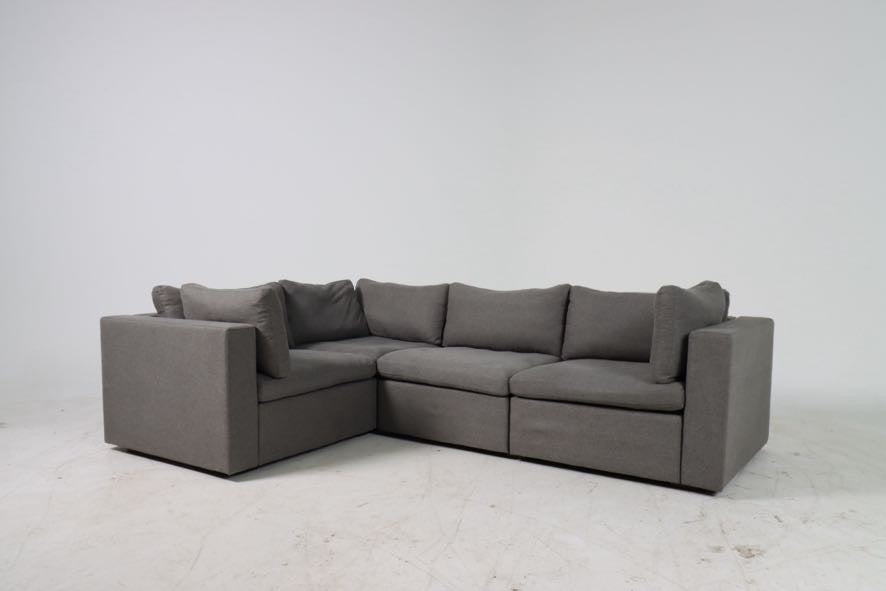 Cozey Ciello modular sectional. L shaped sofa couch.