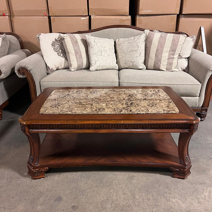 Ashley North Shore Coffee Table + End Table – Retailed $2,000