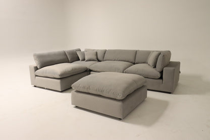 Bnib 5 piece Cloud sectional. Modular down filled sofa couch