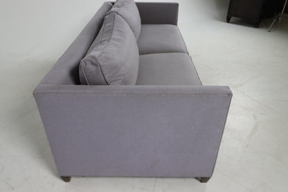 Crate and barrel 3 seater sofa Barrett II. Retails $7300. Fabric sofa