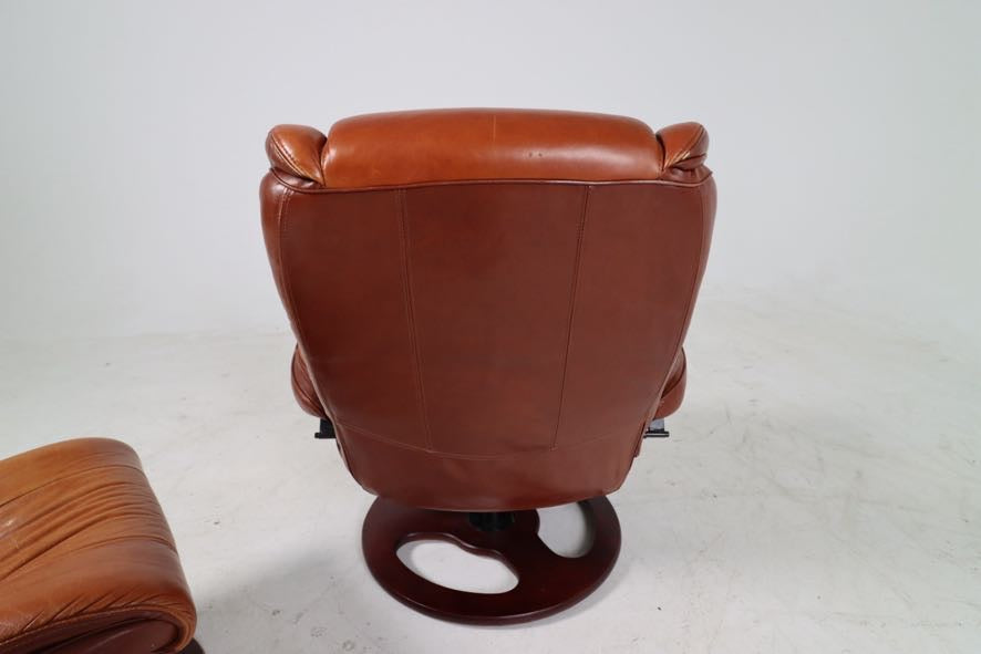 Lane furniture reclining chair and ottoman.
