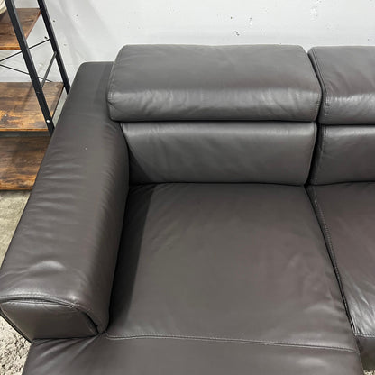 Rozzini leather sectional