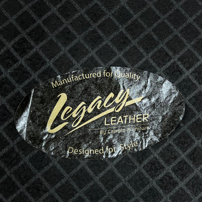 Legacy leather armchair. Cognac decorative chair