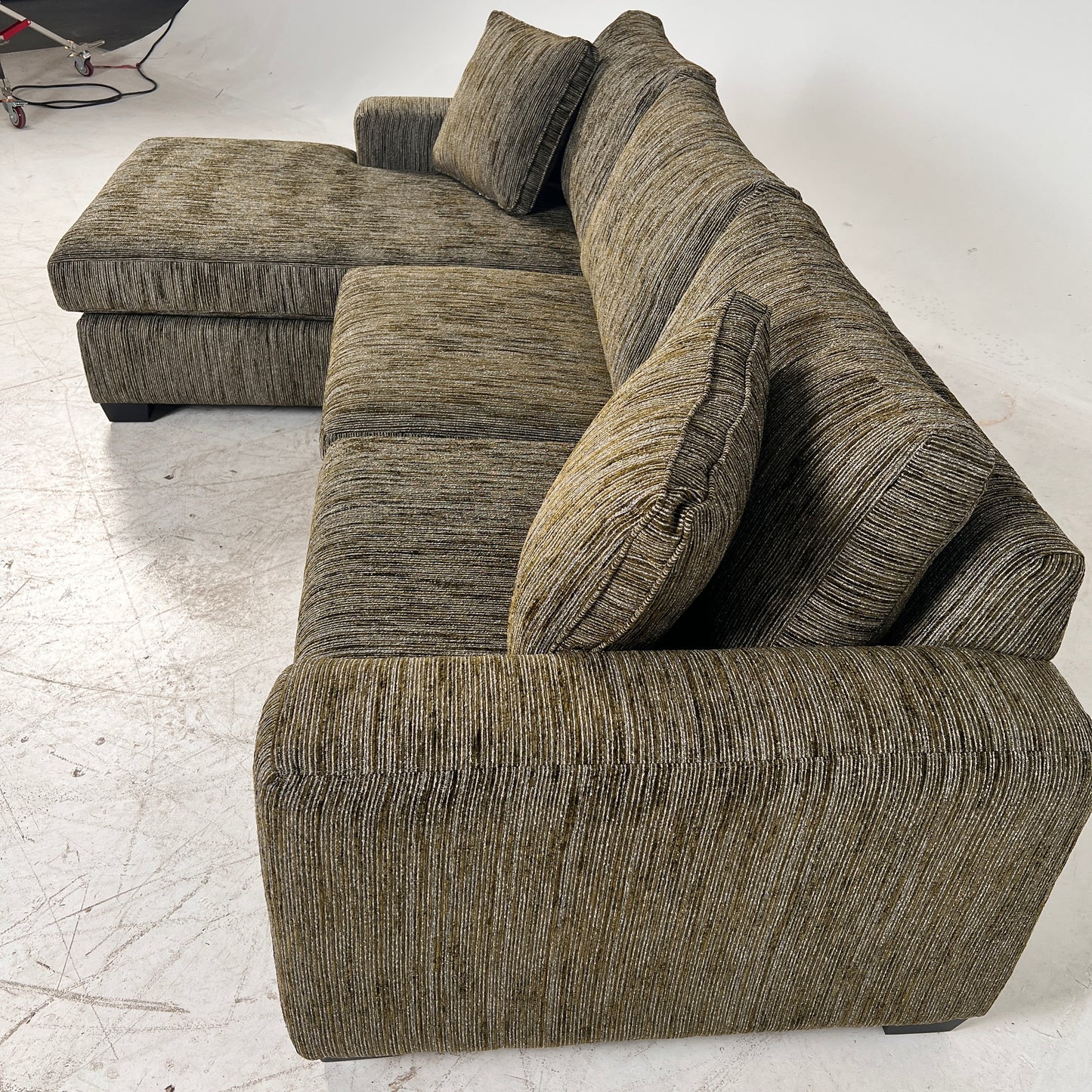 Brand new Stylus Cannon sectional. L Shaped sofa couch
