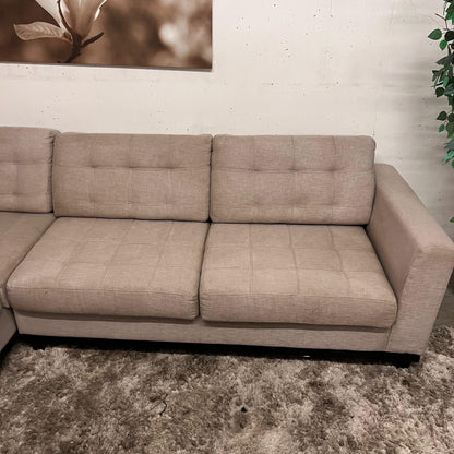 Fabricca sectional. Italian L shaped sofa couch.
