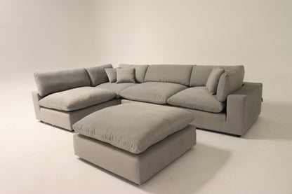 Bnib 5 piece Cloud sectional. Modular down filled sofa couch