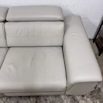 Scan design power reclining sectional.