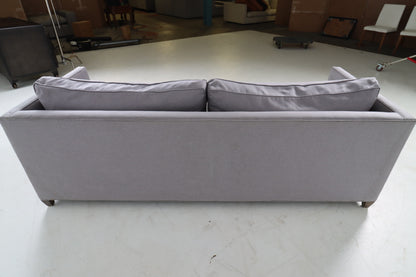 Crate and barrel 3 seater sofa Barrett II. Retails $7300. Fabric sofa
