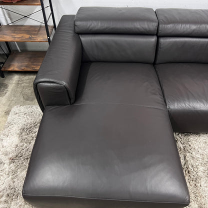 Rozzini leather sectional