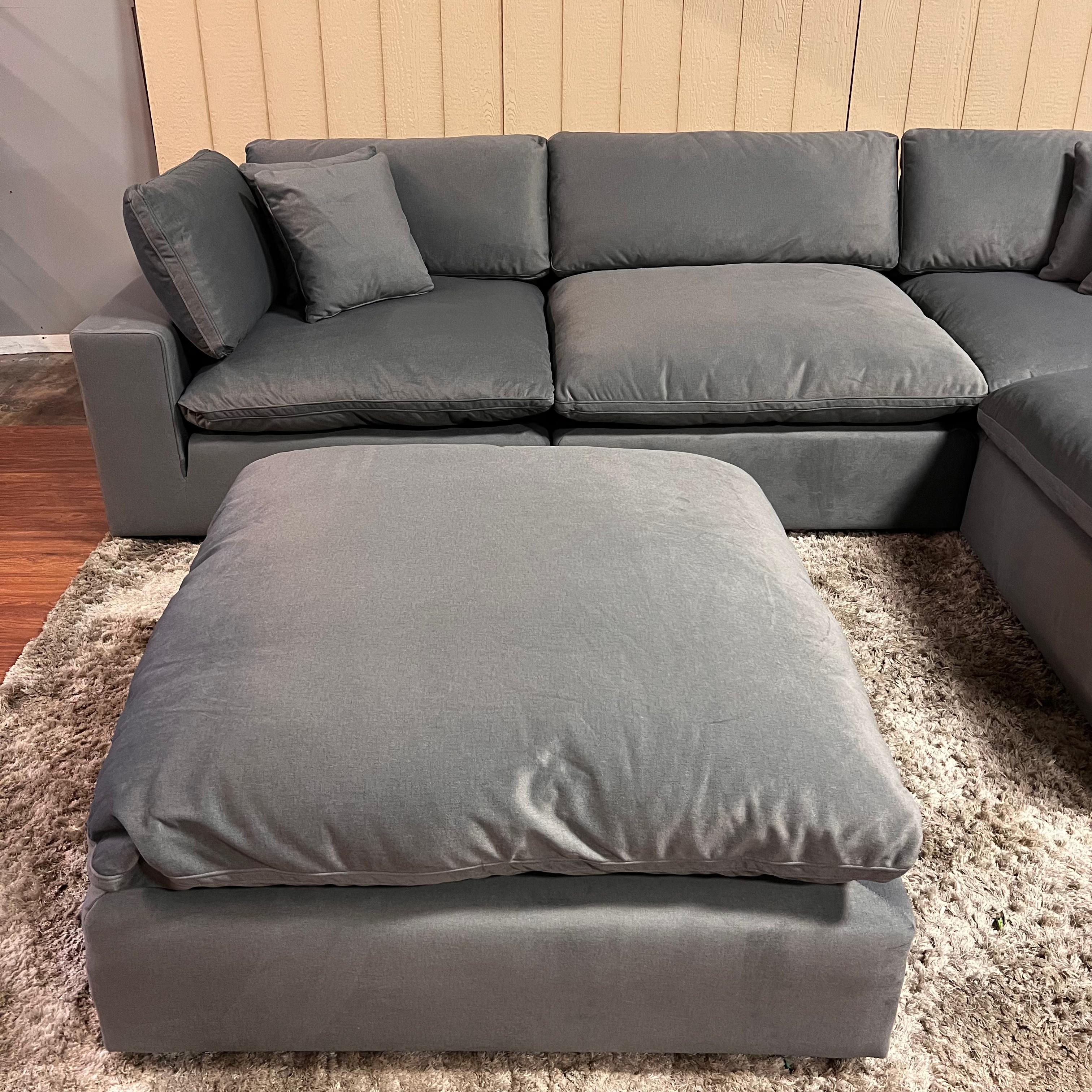 Bnib CasaBella Haylee cloud sectional. Modular L shaped sofa couch
