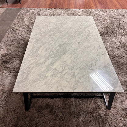 Restoration Hardware Nicholas marble coffee table. Murphy $5000 usd