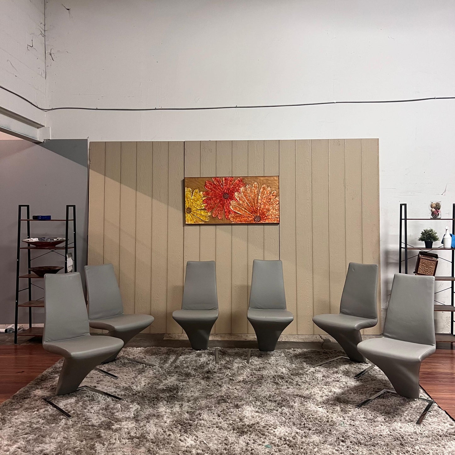 Rolf Benz 7800 chair. Genuine leather.