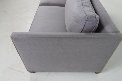 Crate and barrel 3 seater sofa Barrett II. Retails $7300. Fabric sofa