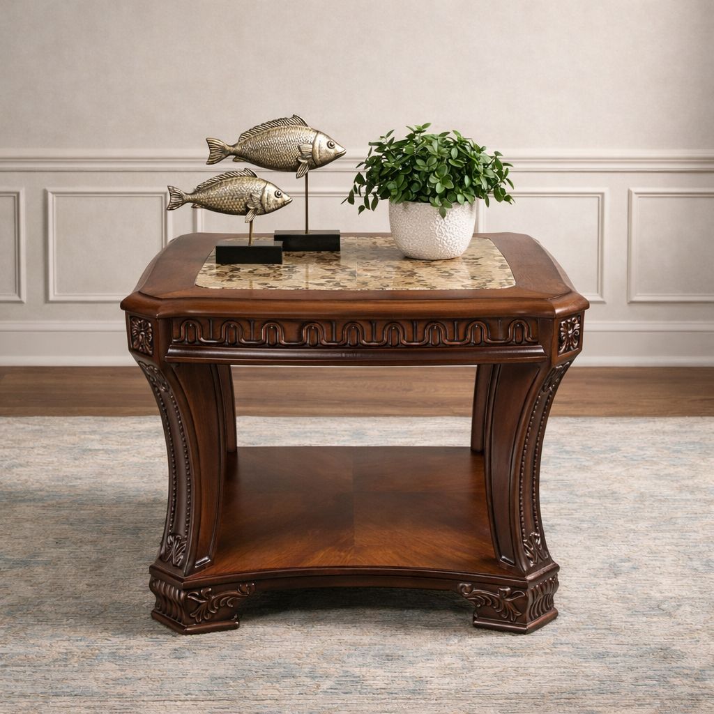 Ashley North Shore Coffee Table + End Table – Retailed $2,000