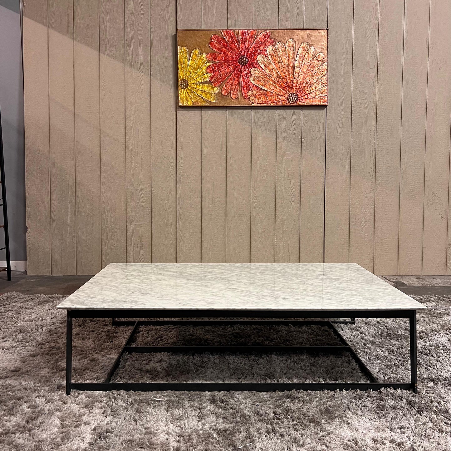 Restoration Hardware Nicholas marble coffee table. Murphy $5000 usd