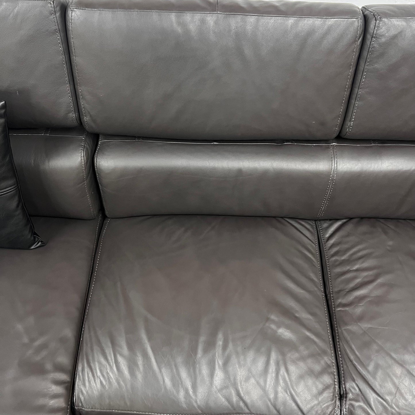 Rozzini leather sectional