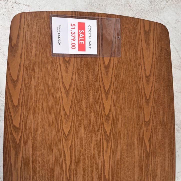 New Natuzzi Editions Slancio Cocktail table.