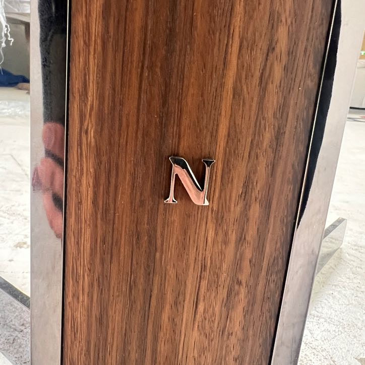 New Natuzzi Italia Campus dining table. High End Marble Table