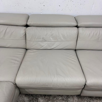 Scan design power reclining sectional.