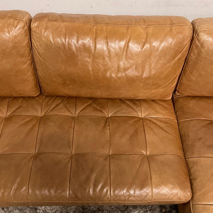 Structube kinsey leather sectional