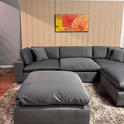 Bnib CasaBella Haylee cloud sectional. Modular L shaped sofa couch