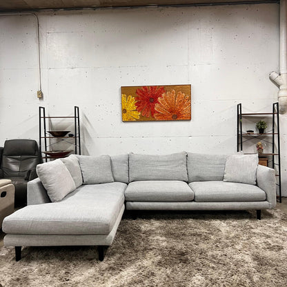 Fabric sectional. Excellent condition.