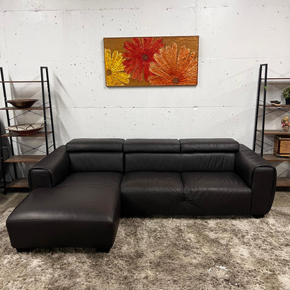 Rozzini leather sectional