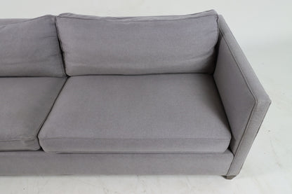 Crate and barrel 3 seater sofa Barrett II. Retails $7300. Fabric sofa