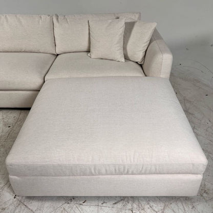 Moe's Rue 4piece modular sectional. Down filled L shaped sofa couch
