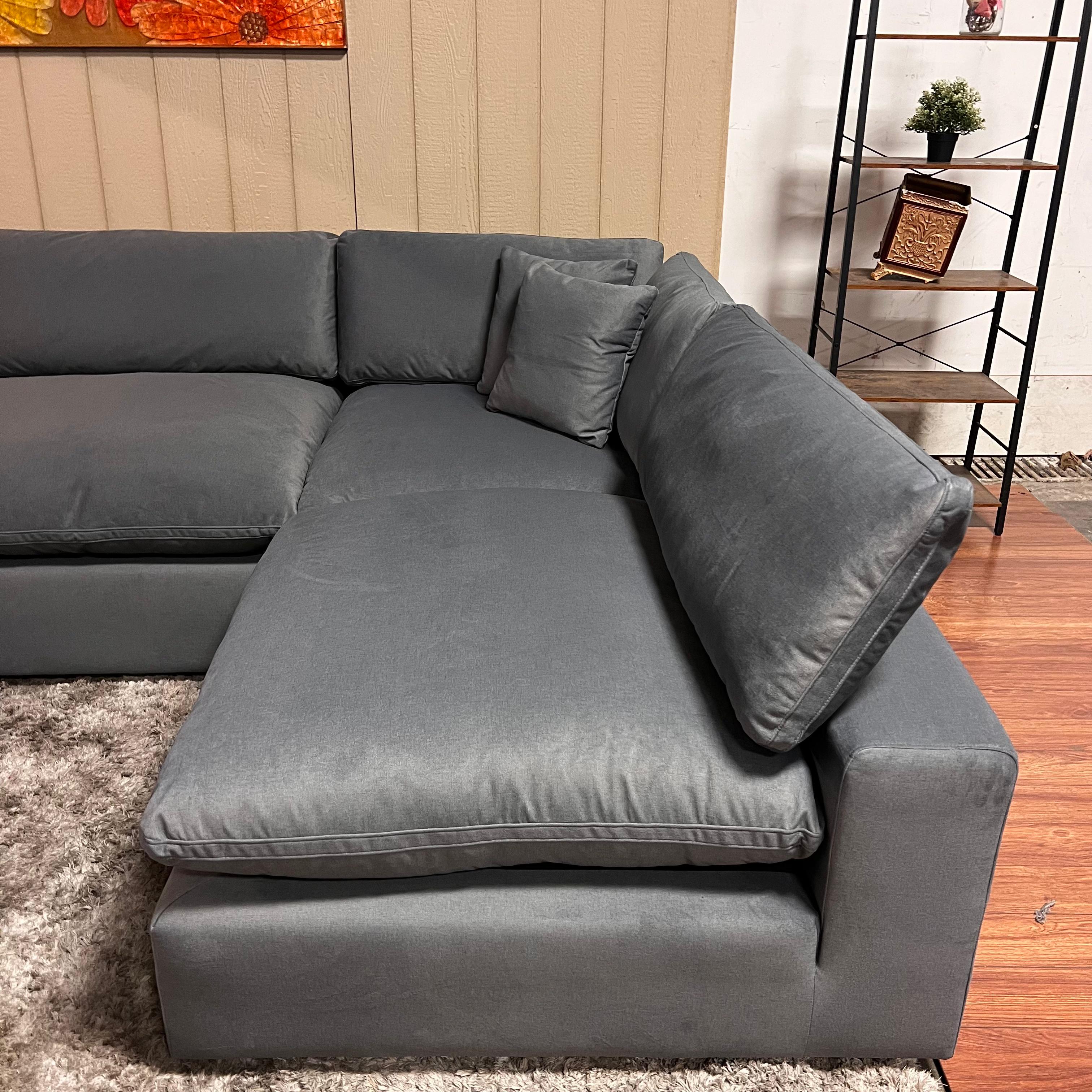 Bnib CasaBella Haylee cloud sectional. Modular L shaped sofa couch