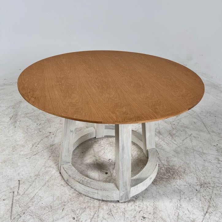 New Donatella Dining table. Farmhouse Style Real wood table.