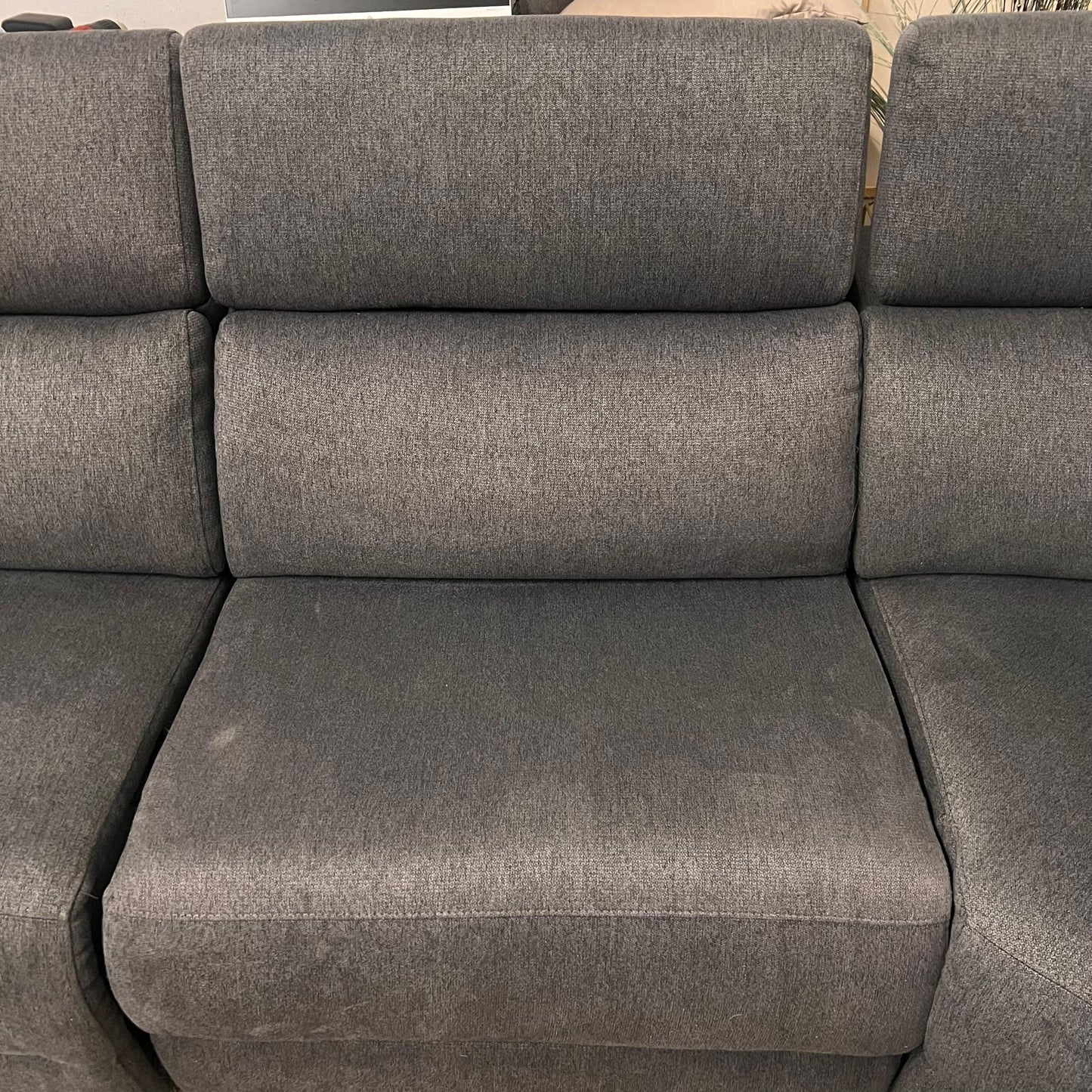 Power reclining sectional.