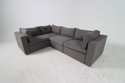 Cozey Ciello modular sectional. L shaped sofa couch.