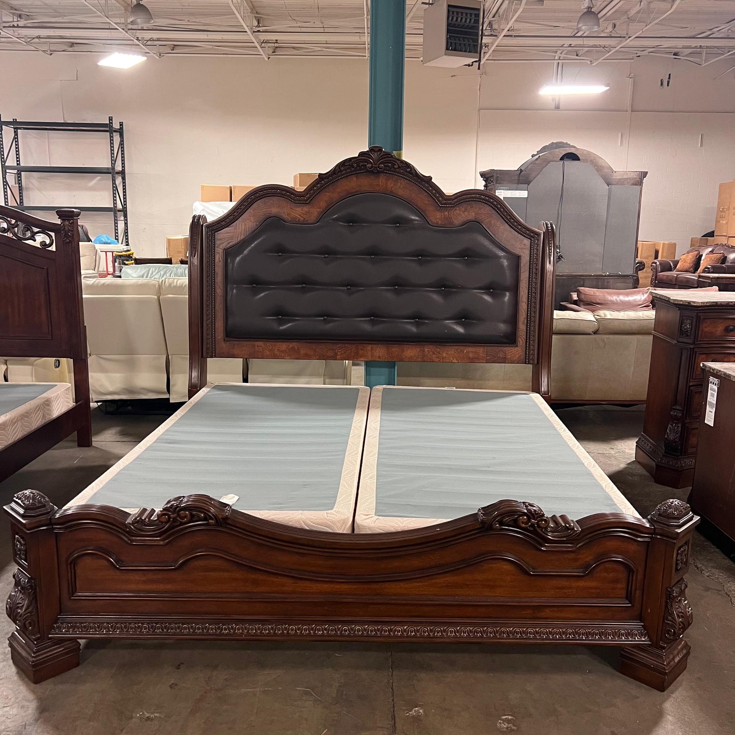 Ashley North Shore King Bed Frame – Retailed $3,000
